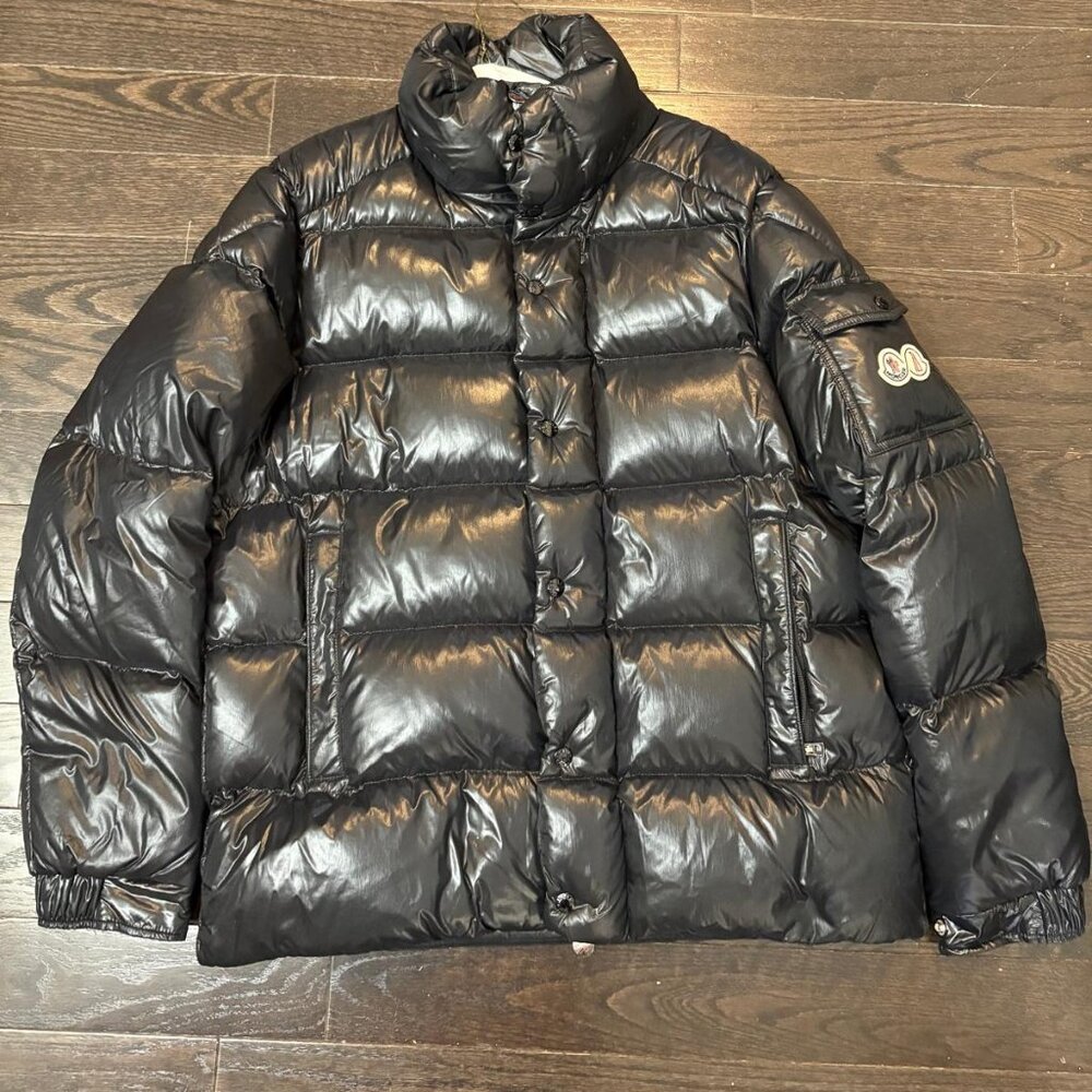 Moncler Maya Hooded Short Down Jacket